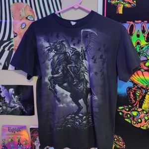Emo grim reaper shirt